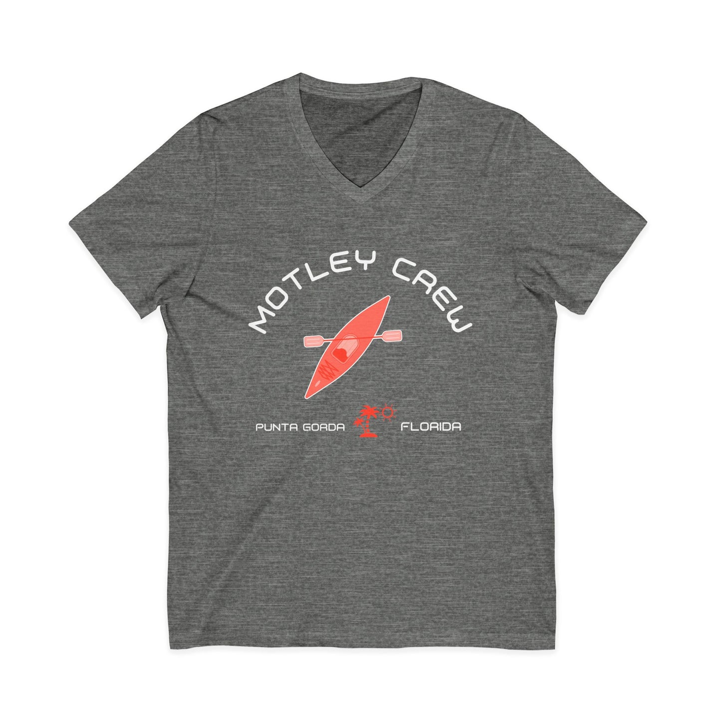 Motley Crew - Unisex Jersey V-Neck T-Shirt