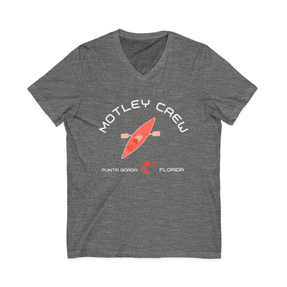 Motley Crew - Unisex Jersey V-Neck T-Shirt