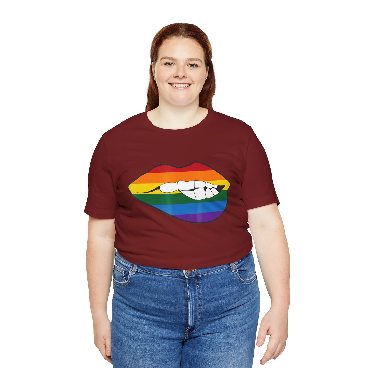 Pride Biting Lips - Unisex T-Shirt