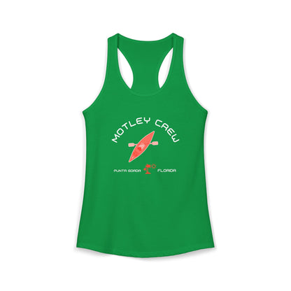 Motley Crew, Claudia S 2: Happy Place - Women's Ideal Racerback Tank
