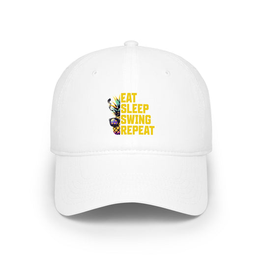 Eat Sleep Swing Repeat - Baseball Cap