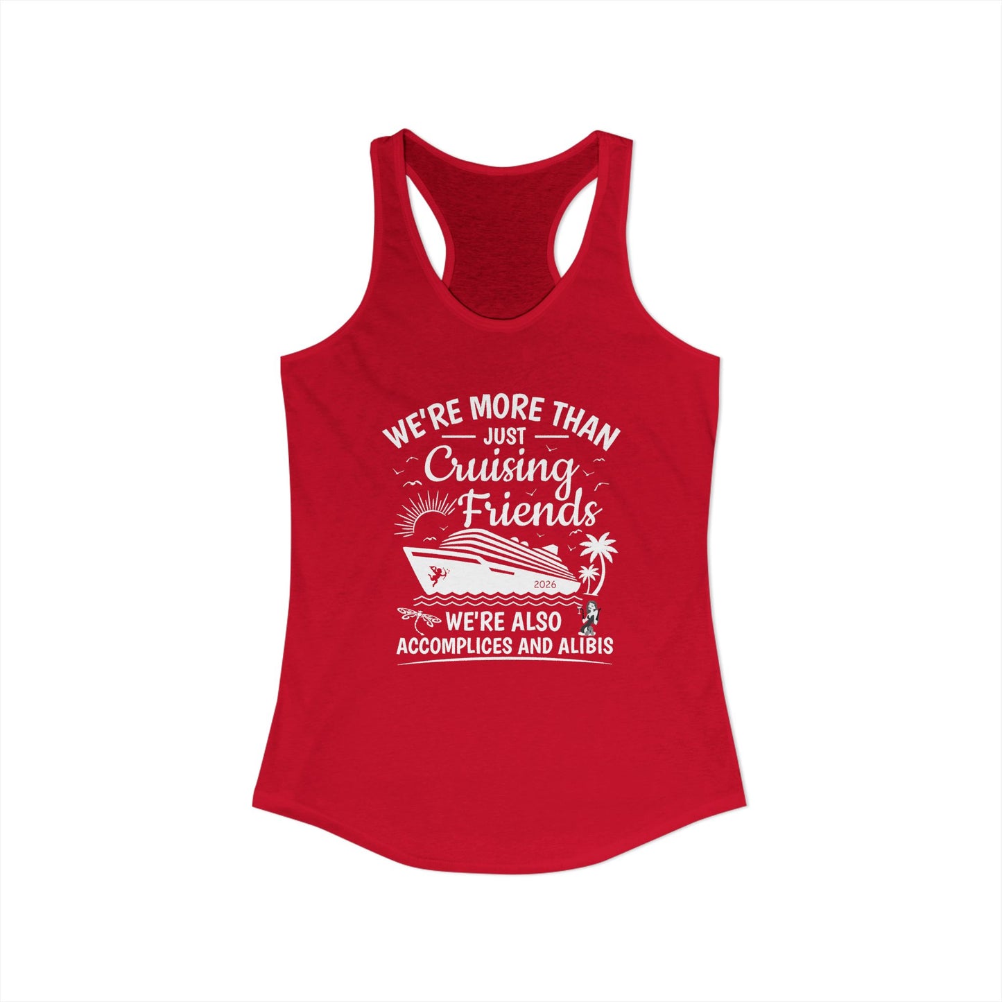 Cupid's Devious Voyage - Women's Racerback Tank