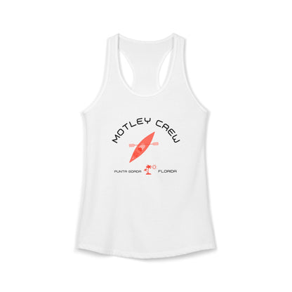 Motley Crew, Claudia S - Women's Ideal Racerback Tank