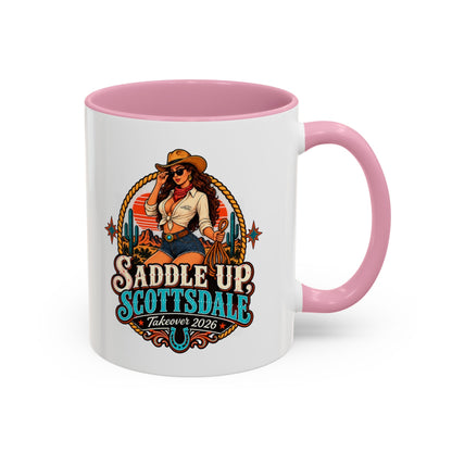Saddle Up Scottsdale - Colorful Ceramic Mug