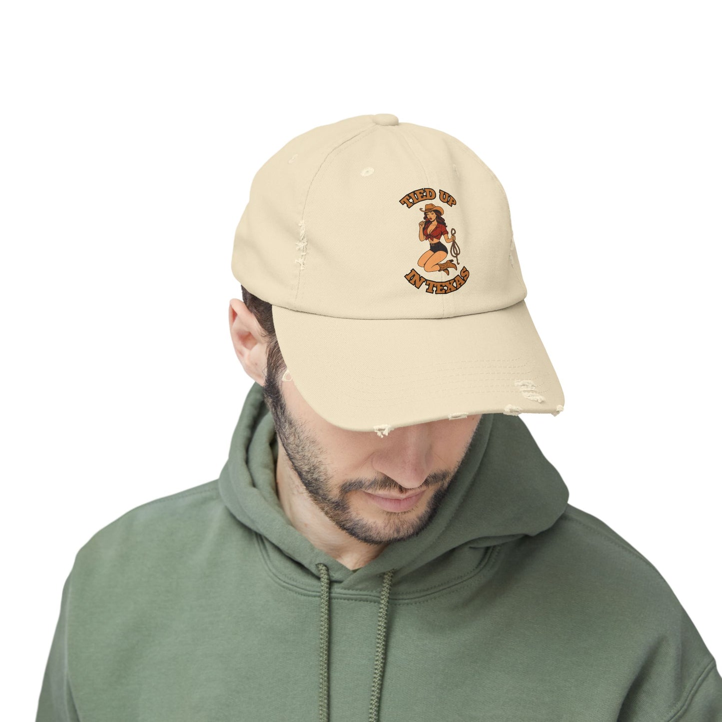 Tied Up in Texas - Distressed Cap