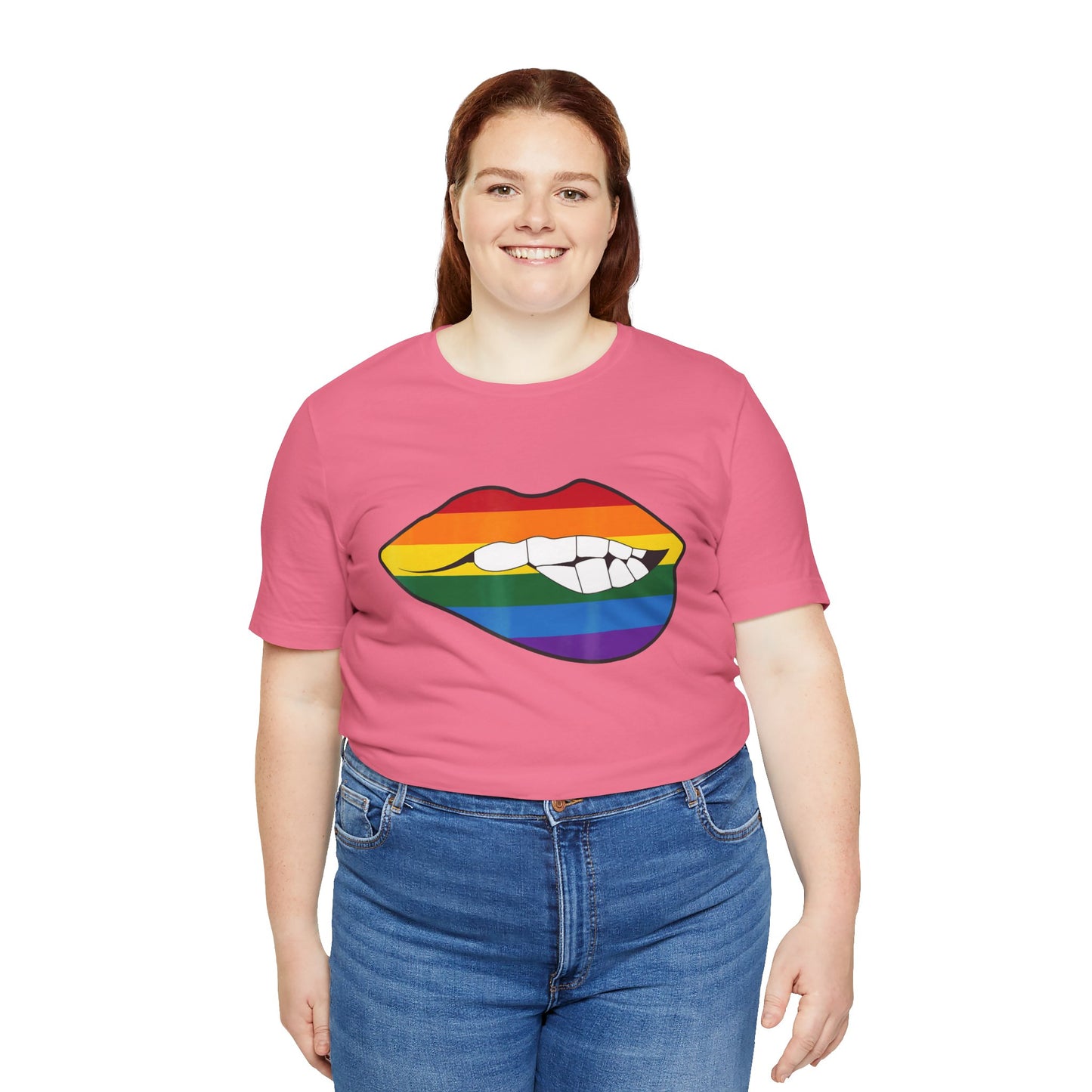 Pride Biting Lips - Unisex T-Shirt