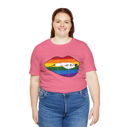 Pride Biting Lips - Unisex T-Shirt