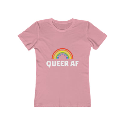 Queer AF Rainbow - Women's T-shirt