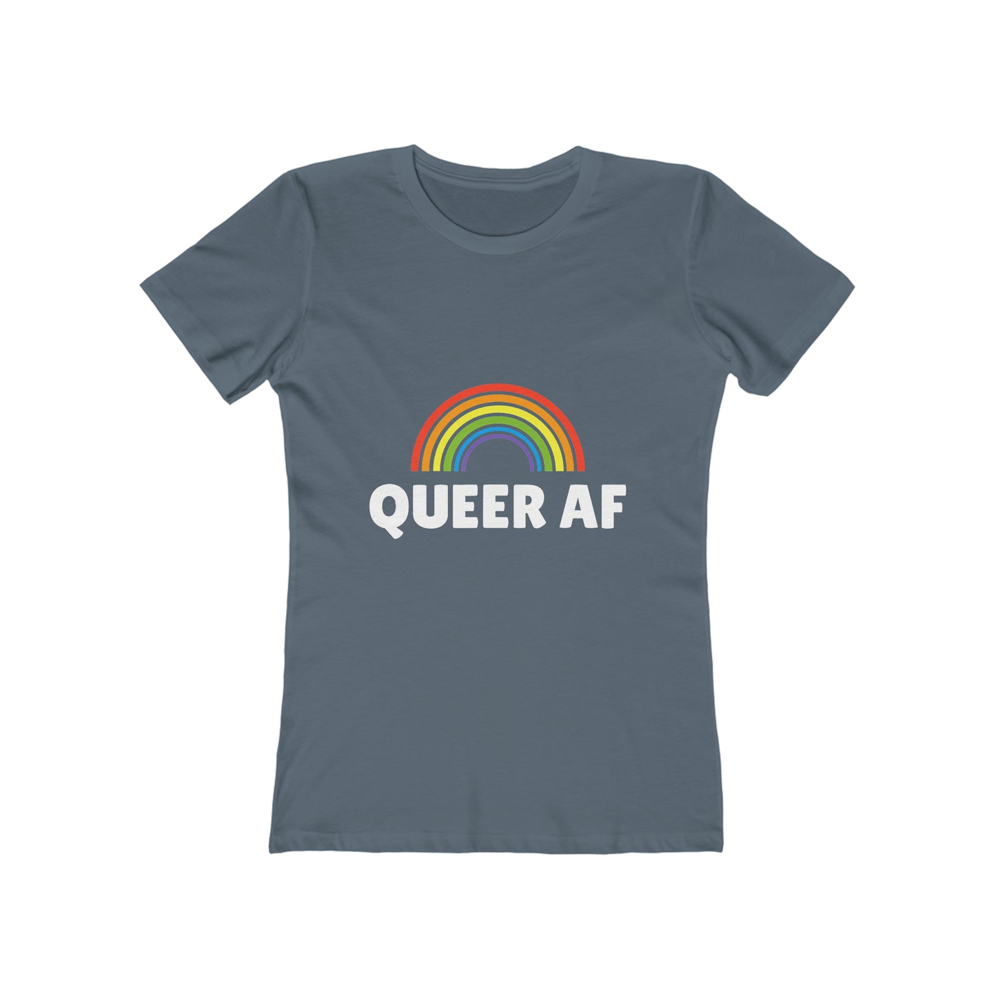 Queer AF Rainbow - Women's T-shirt