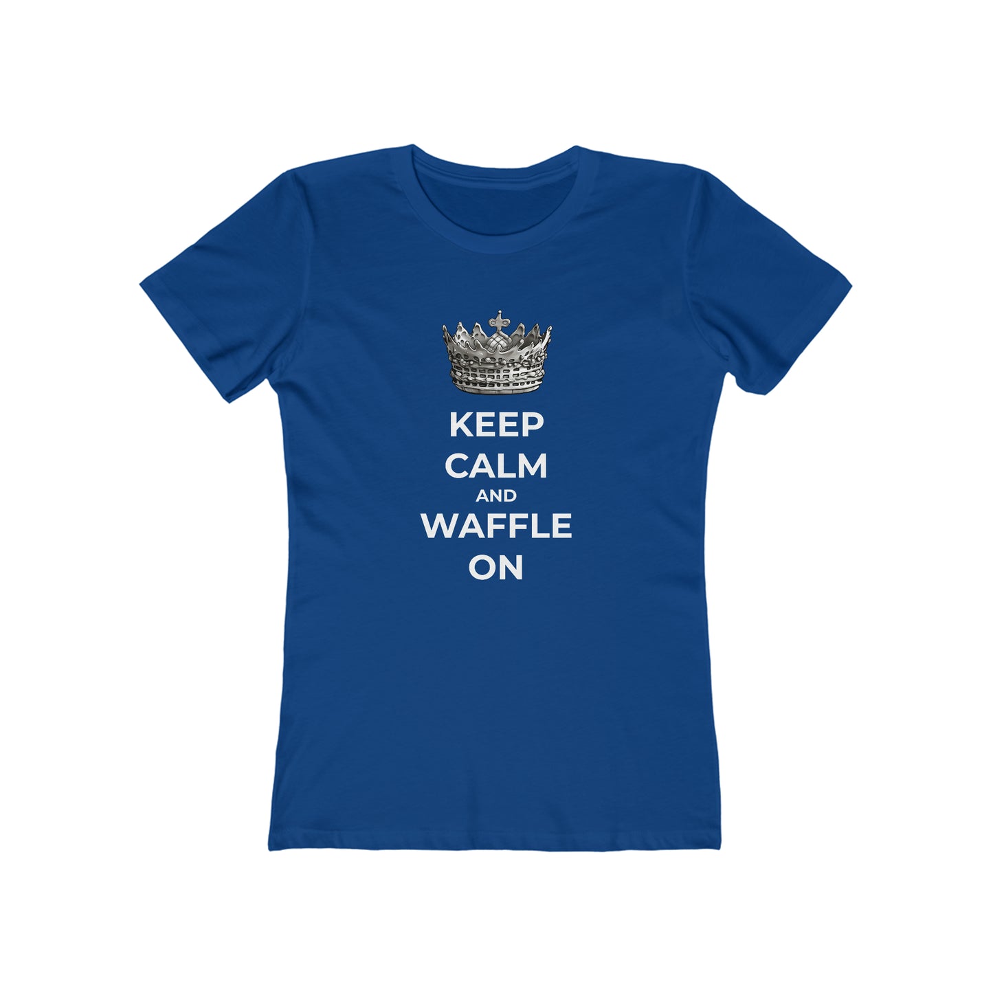 Keep Calm and Waffle On - Women's T-shirt