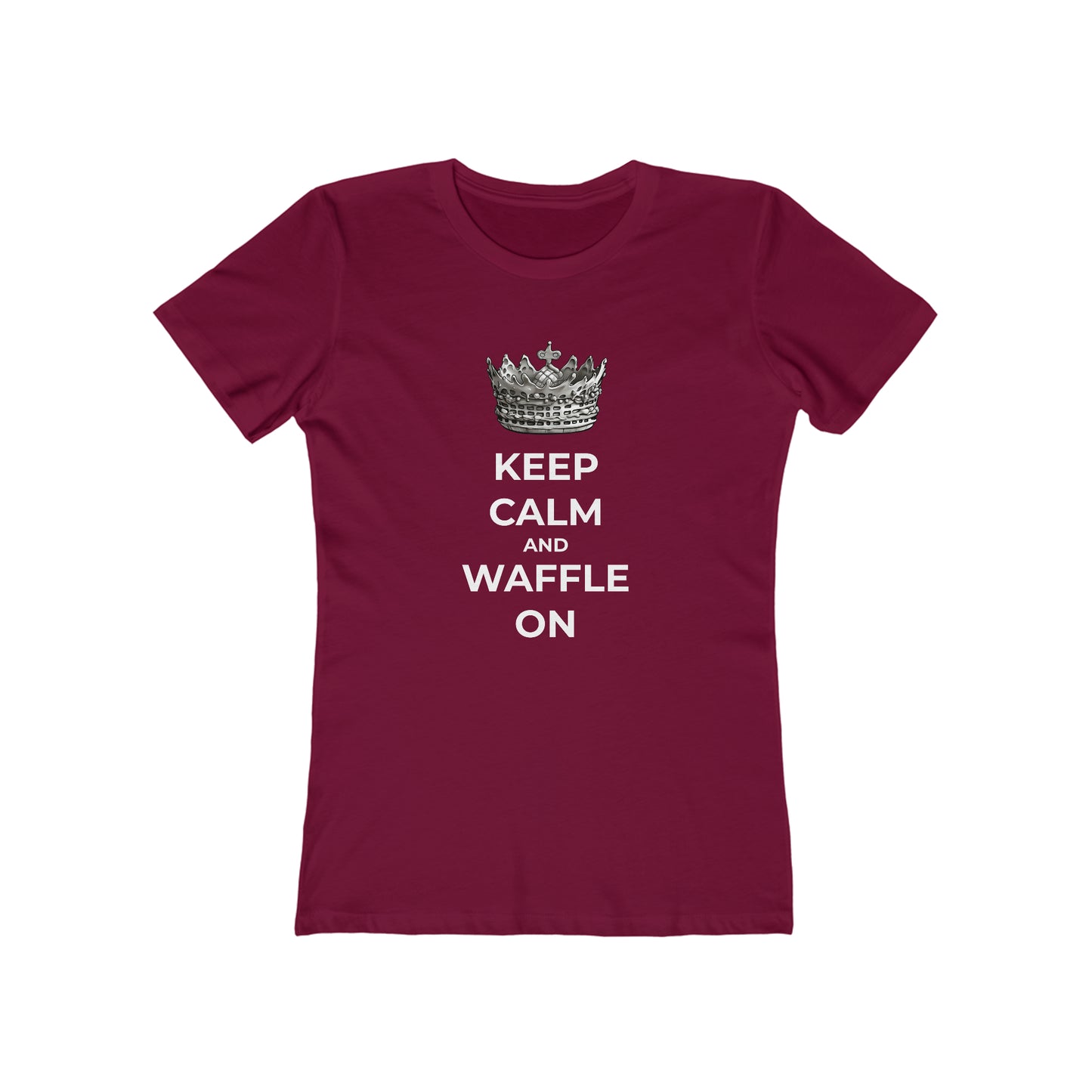 Keep Calm and Waffle On - Women's T-shirt