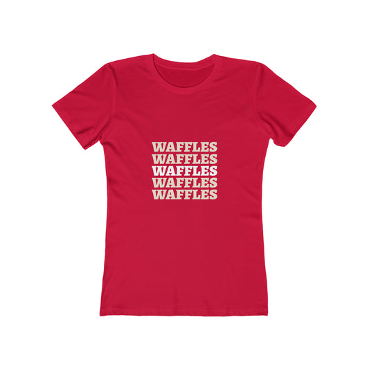 Waffles Mantra - Women's T-shirt