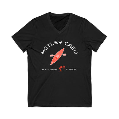 Motley Crew, Patty K - Unisex Jersey V-Neck T-Shirt