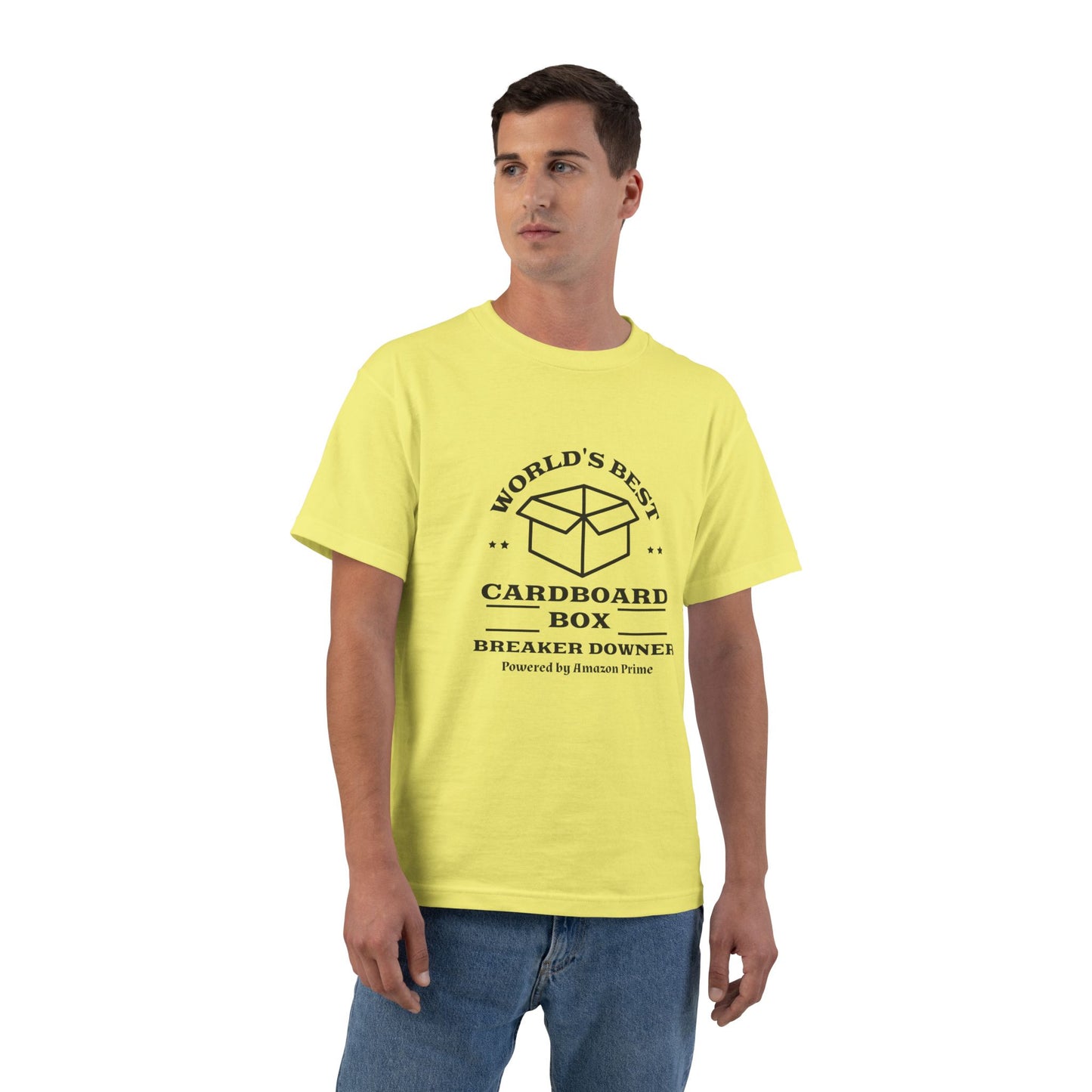 World's Best Cardboard Box Breaker Downer — Vintage Graphic Tee