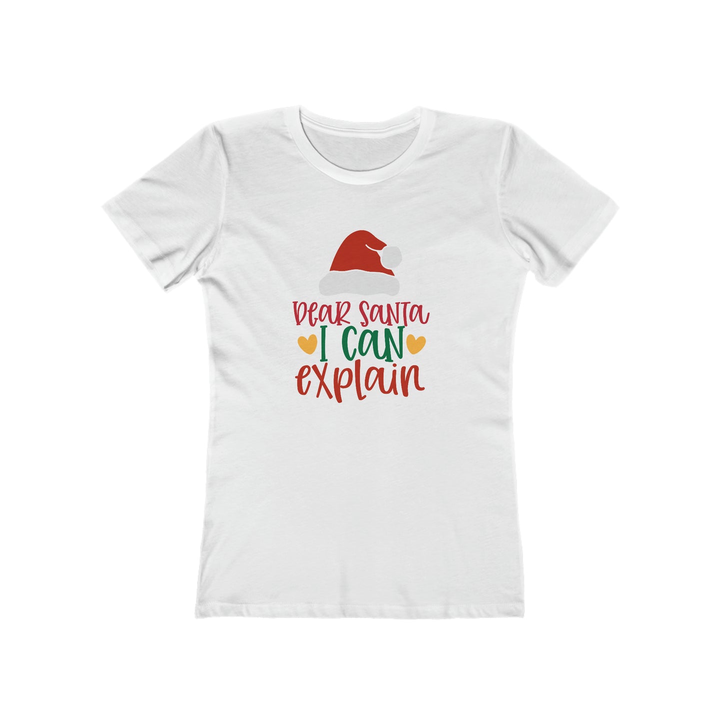 Dear Santa I Can Explain - Women's T-shirt