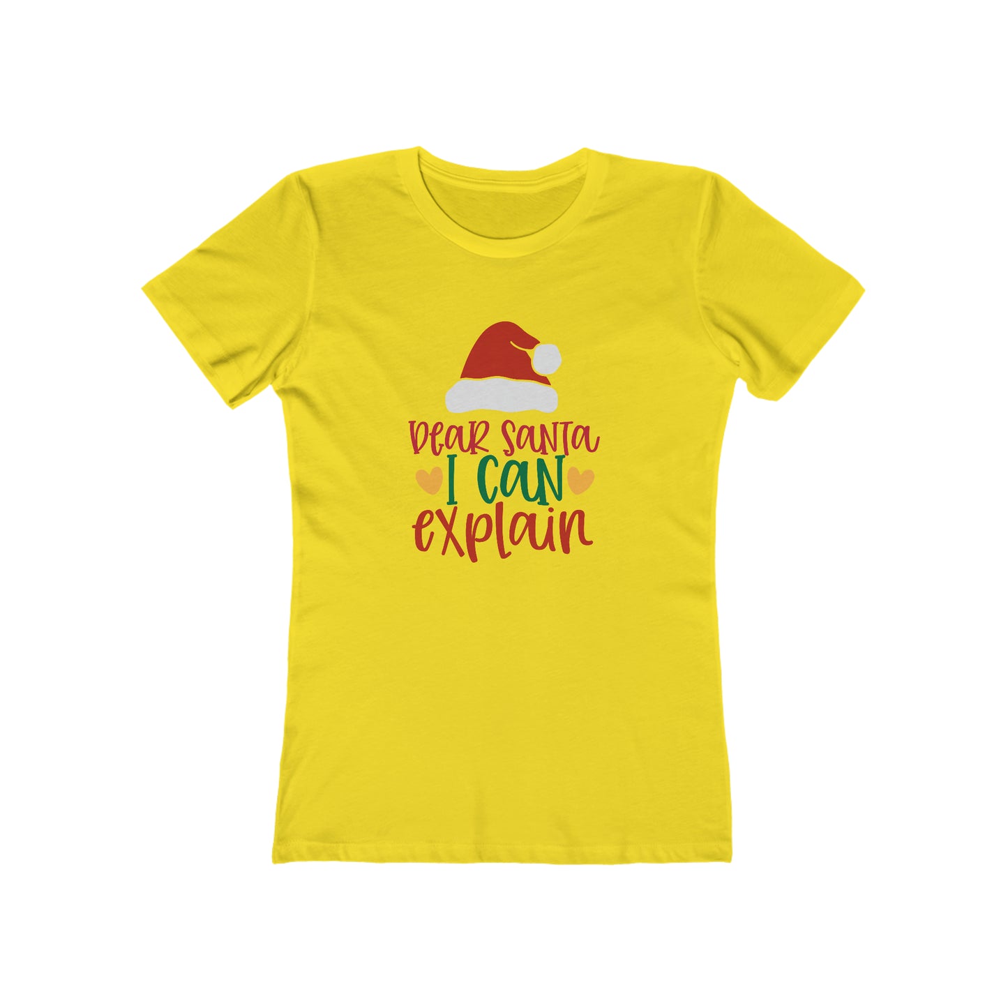 Dear Santa I Can Explain - Women's T-shirt