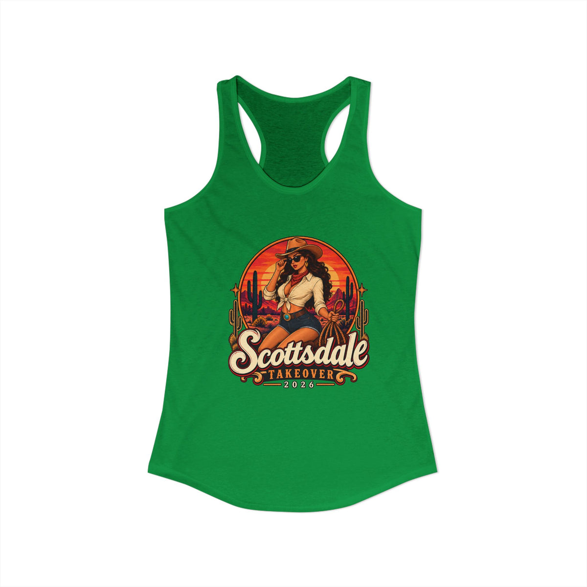 Scottsdale Takeover 2026 - Women's Ideal Racerback Tank