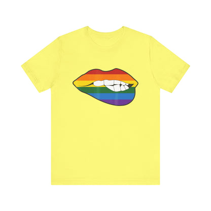 Pride Biting Lips - Unisex T-Shirt