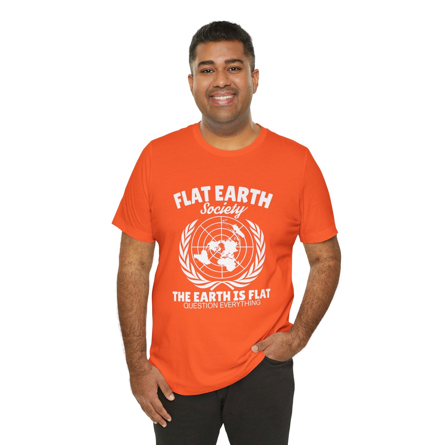 Flat Earth Society - Unisex T-Shirt