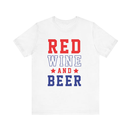 Red Wine And Beer - Unisex T-Shirt