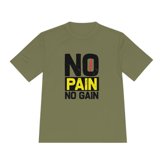 No Pain No Gain - Unisex Sport-Tek Shirt