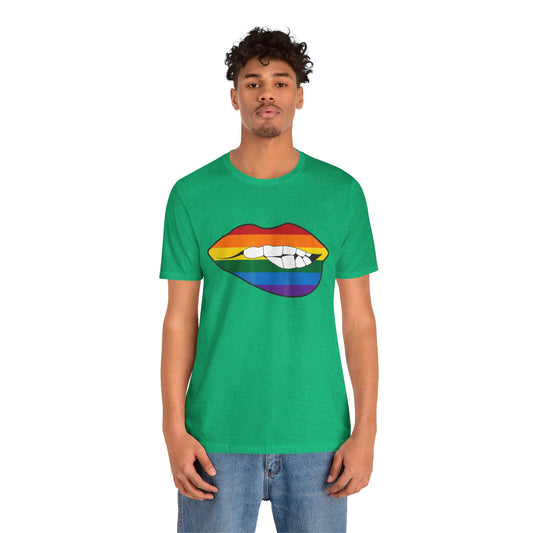 Pride Biting Lips - Unisex T-Shirt
