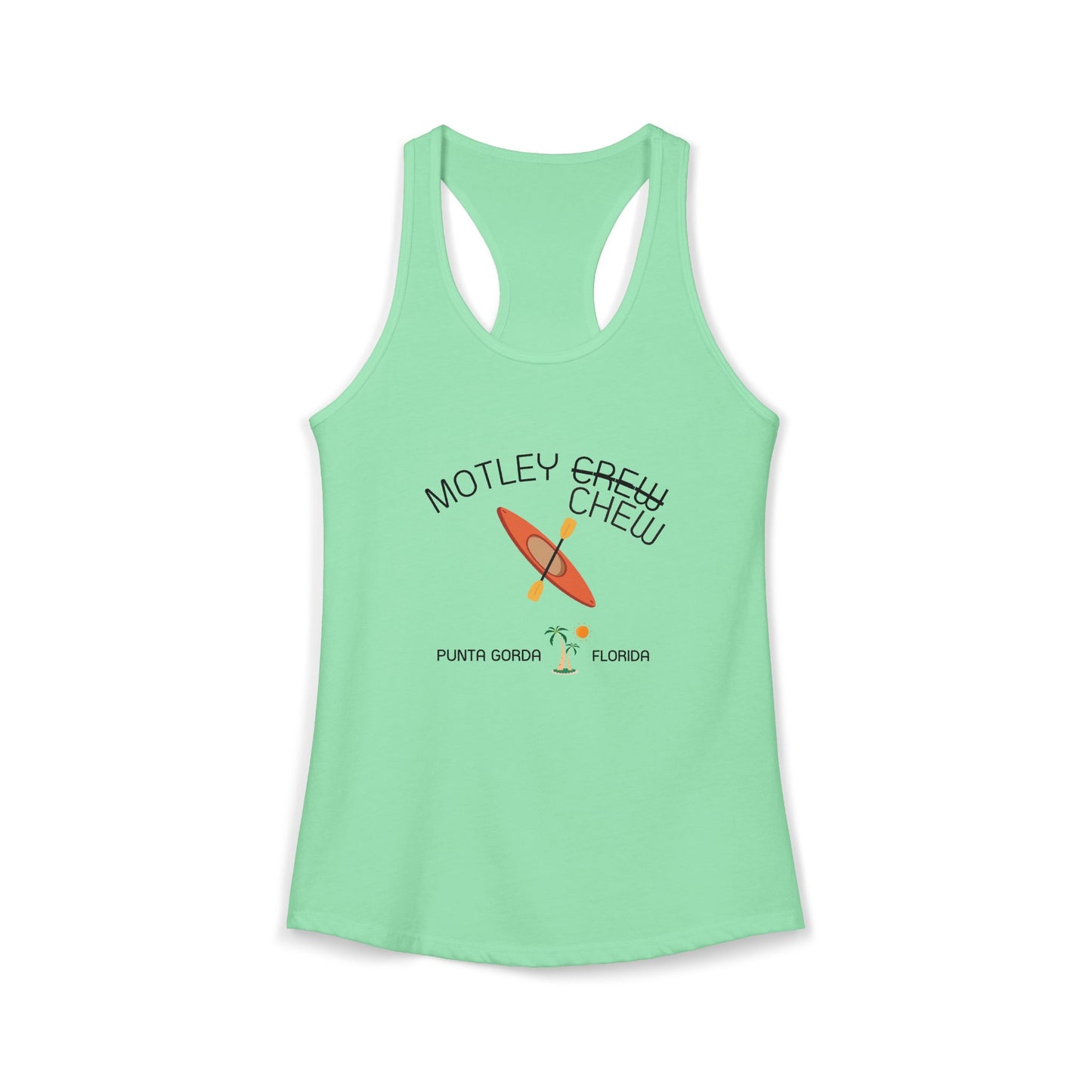 Motley Chew Crew - Women's Ideal Racerback Tank