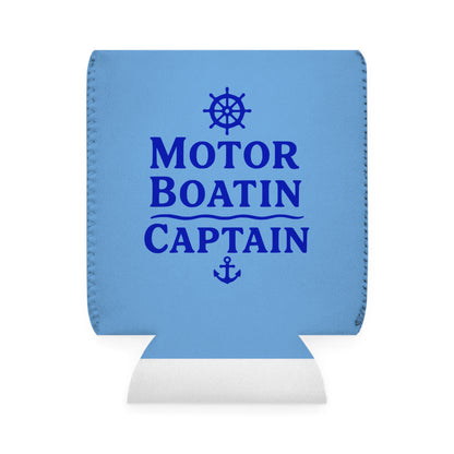 Motor Boatin Captain - Can Koozie