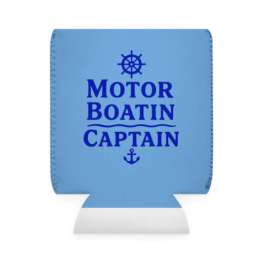 Motor Boatin Captain - Can Koozie
