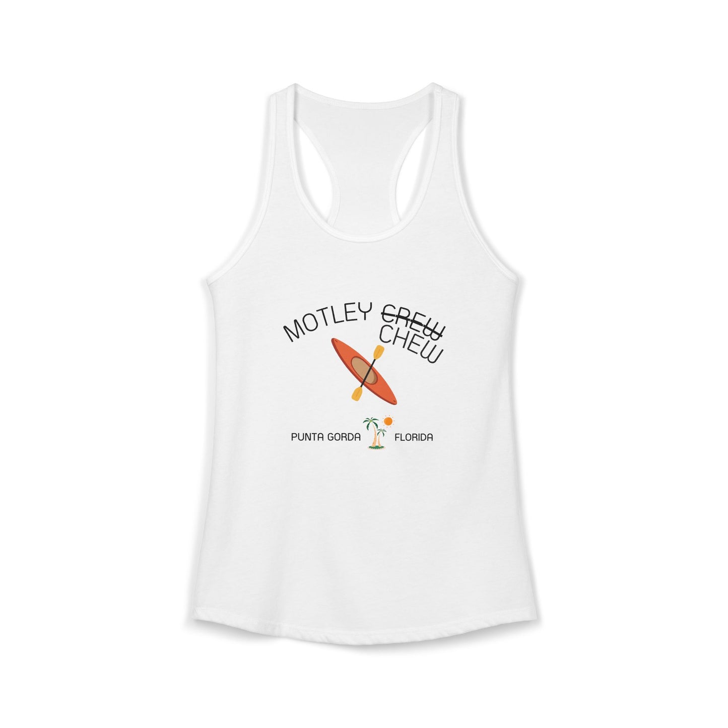 Motley Chew Crew - Women's Ideal Racerback Tank