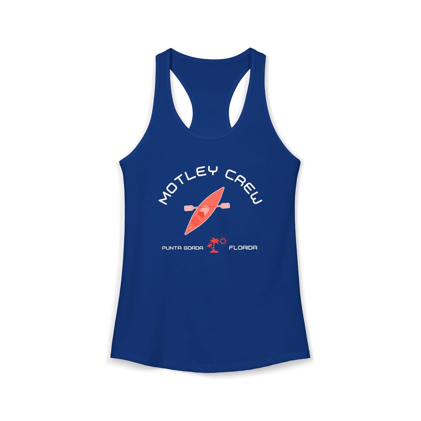 Motley Crew, Nancy Woods - Women's Ideal Racerback Tank