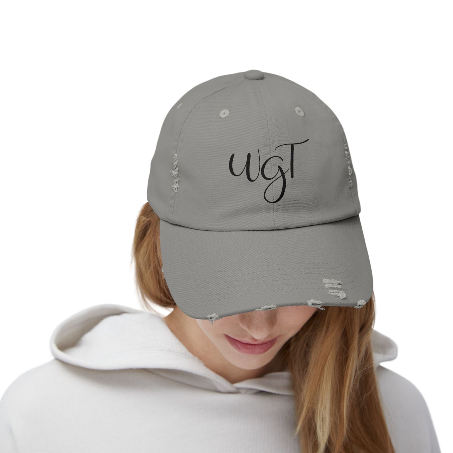 WGT  - Unisex Distressed Cap