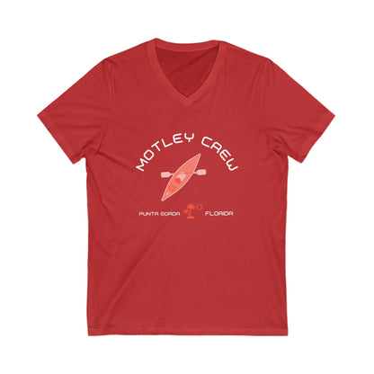 Motley Crew, Patty K - Unisex Jersey V-Neck T-Shirt