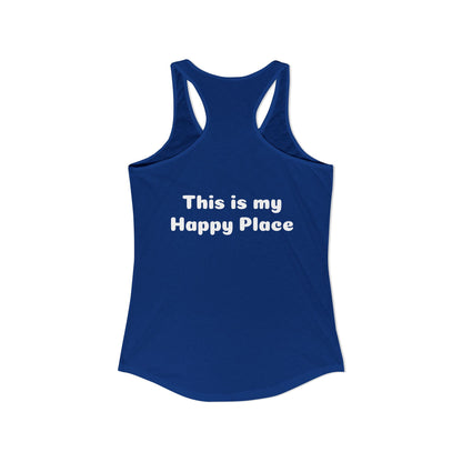 Motley Crew, Claudia S 2: Happy Place - Women's Ideal Racerback Tank