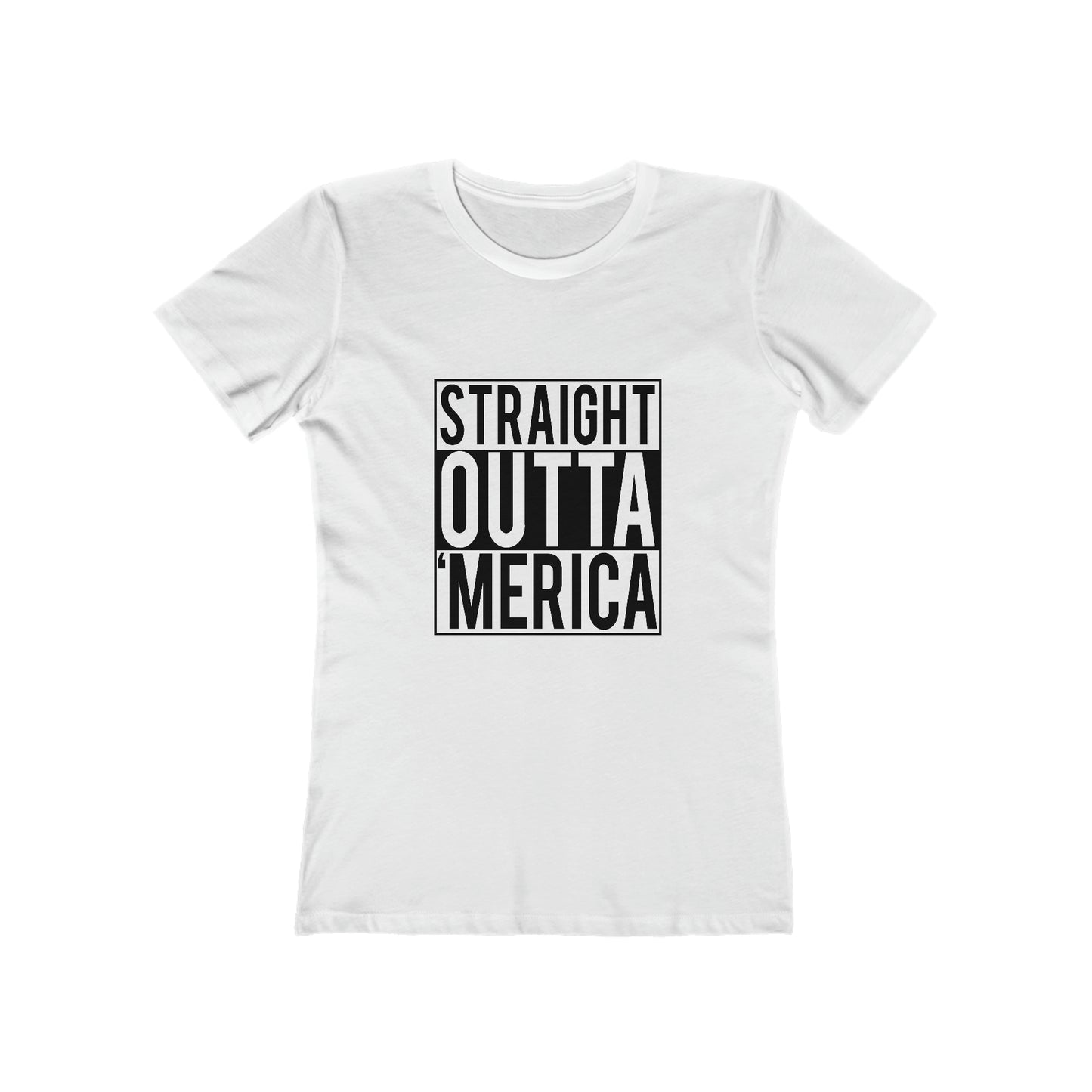 Straight Outta Merica - Women's T-shirt