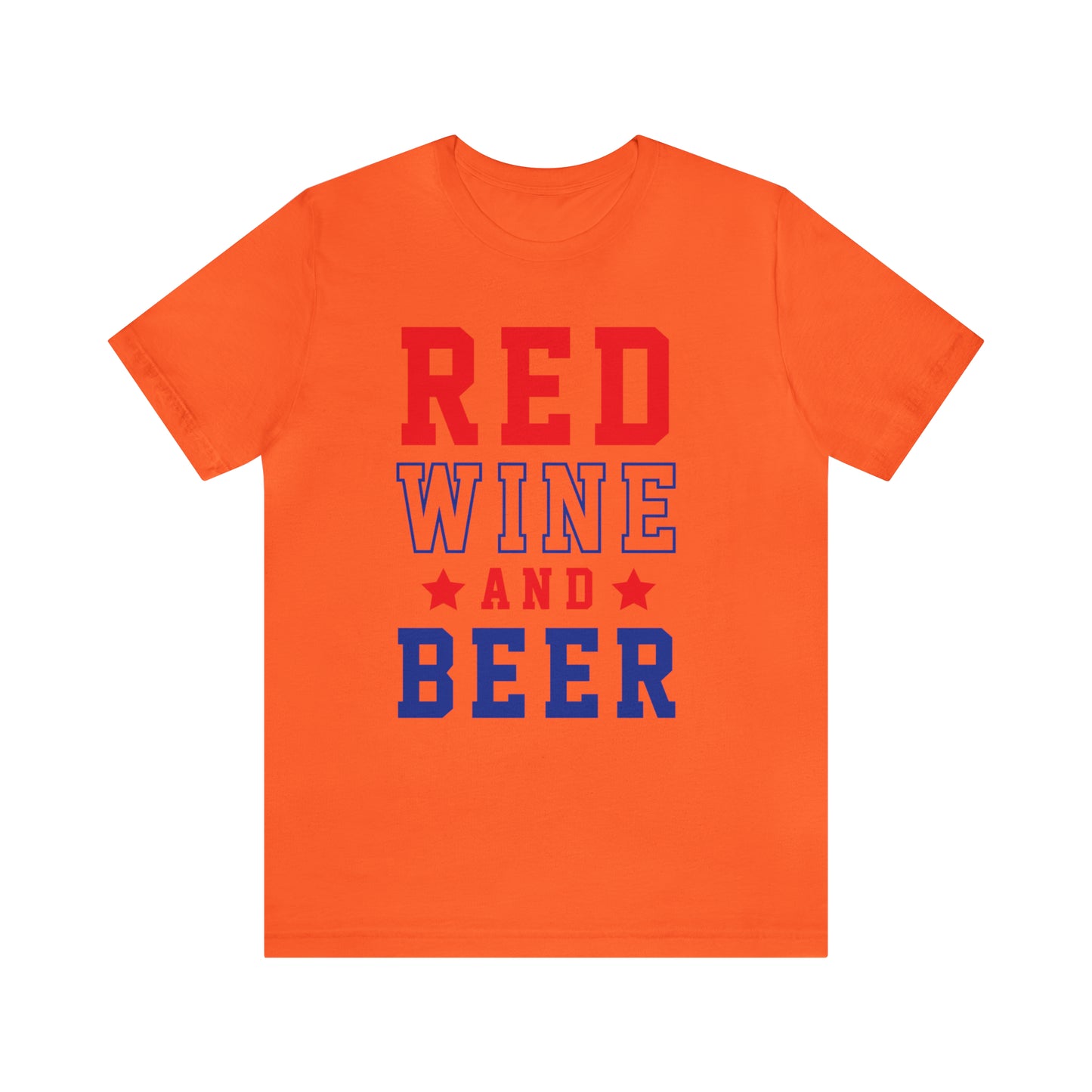 Red Wine And Beer - Unisex T-Shirt