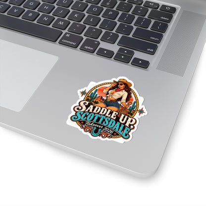 Saddle Up Scottsdale - Kiss-Cut Stickers