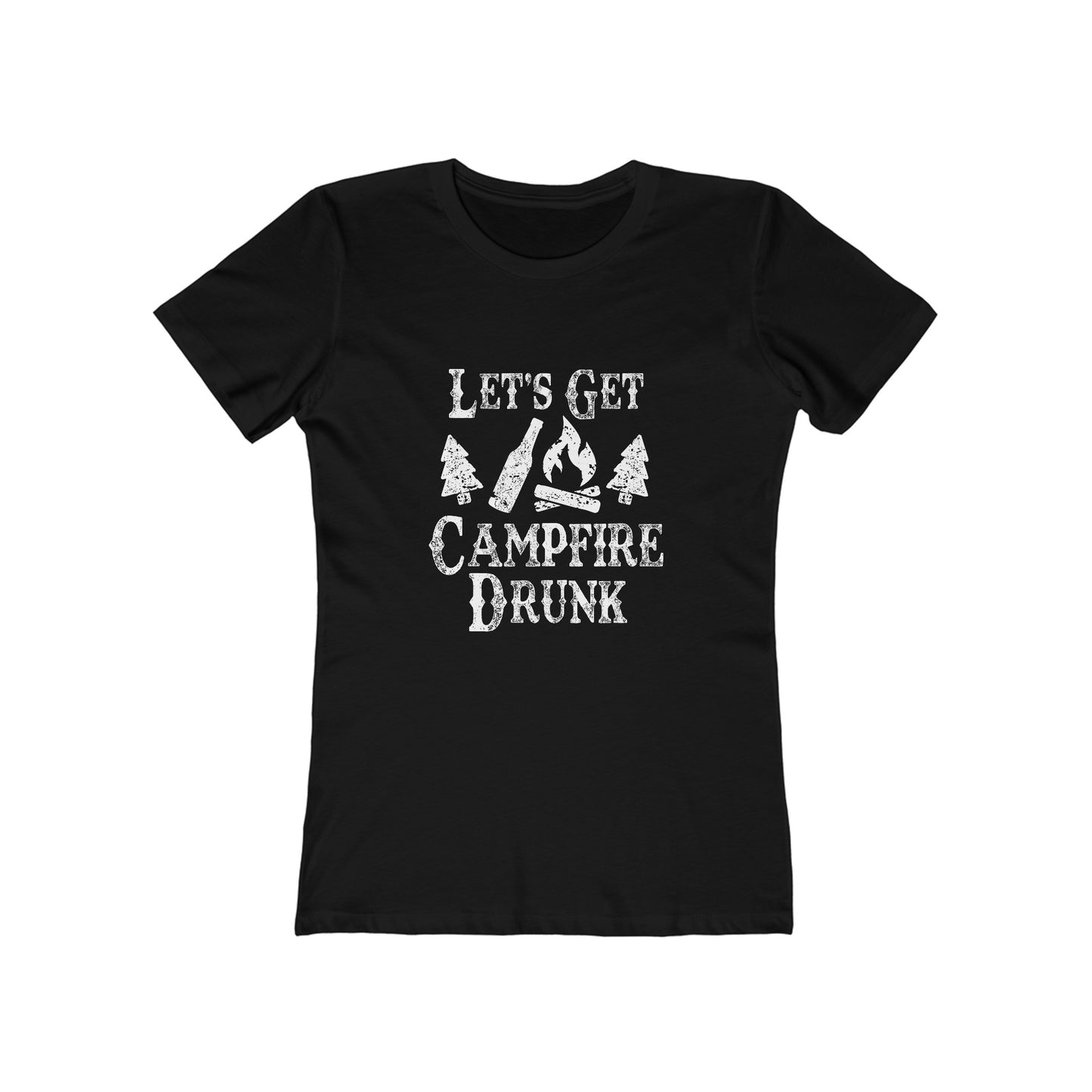 Let's Get Campfire Drunk - Women's T-shirt