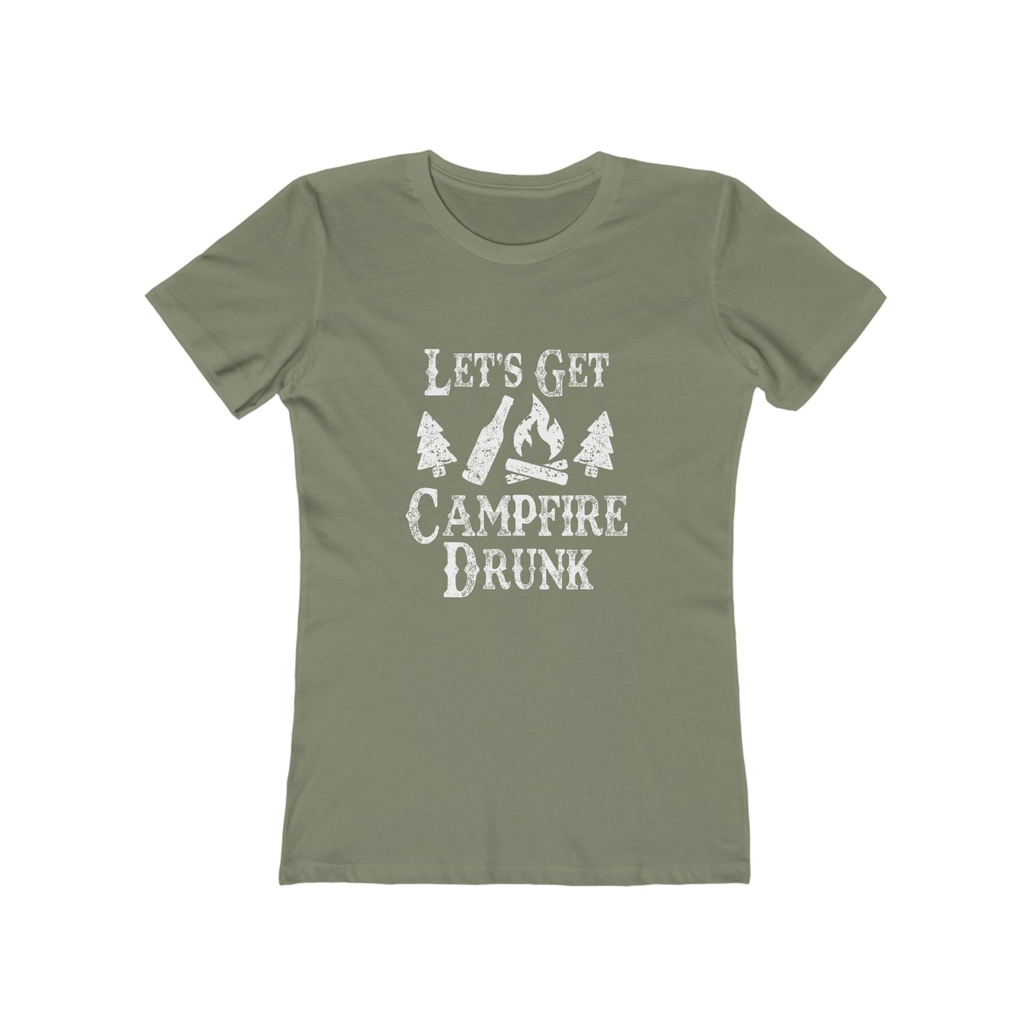 Let's Get Campfire Drunk - Women's T-shirt