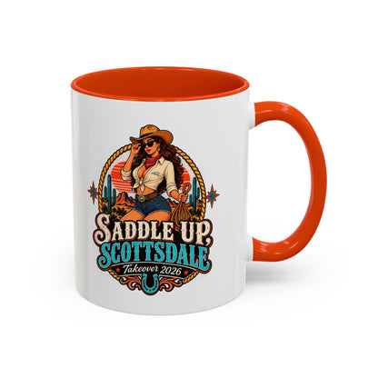 Saddle Up Scottsdale - Colorful Ceramic Mug