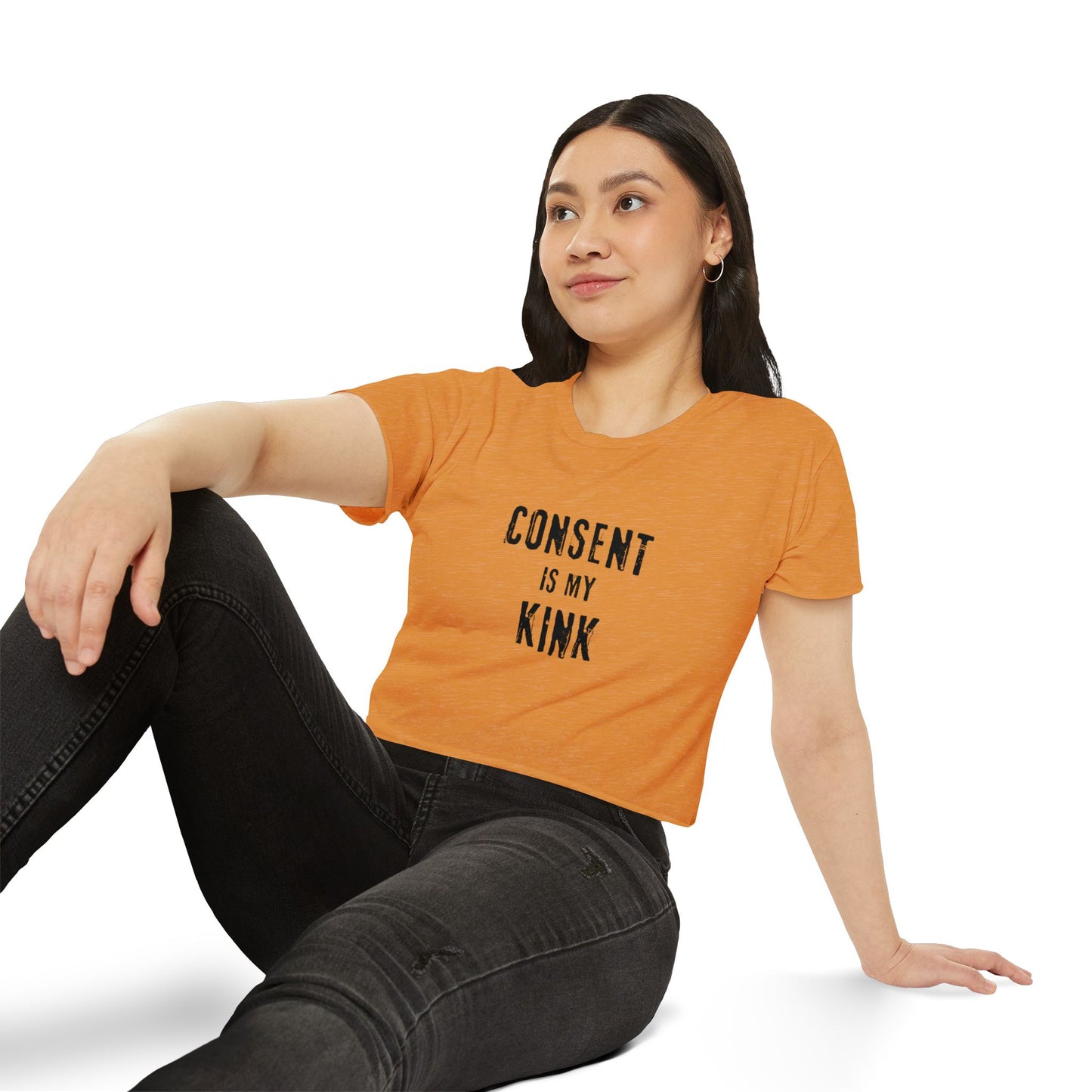 Consent is my Kink - Women's Festival Crop Top