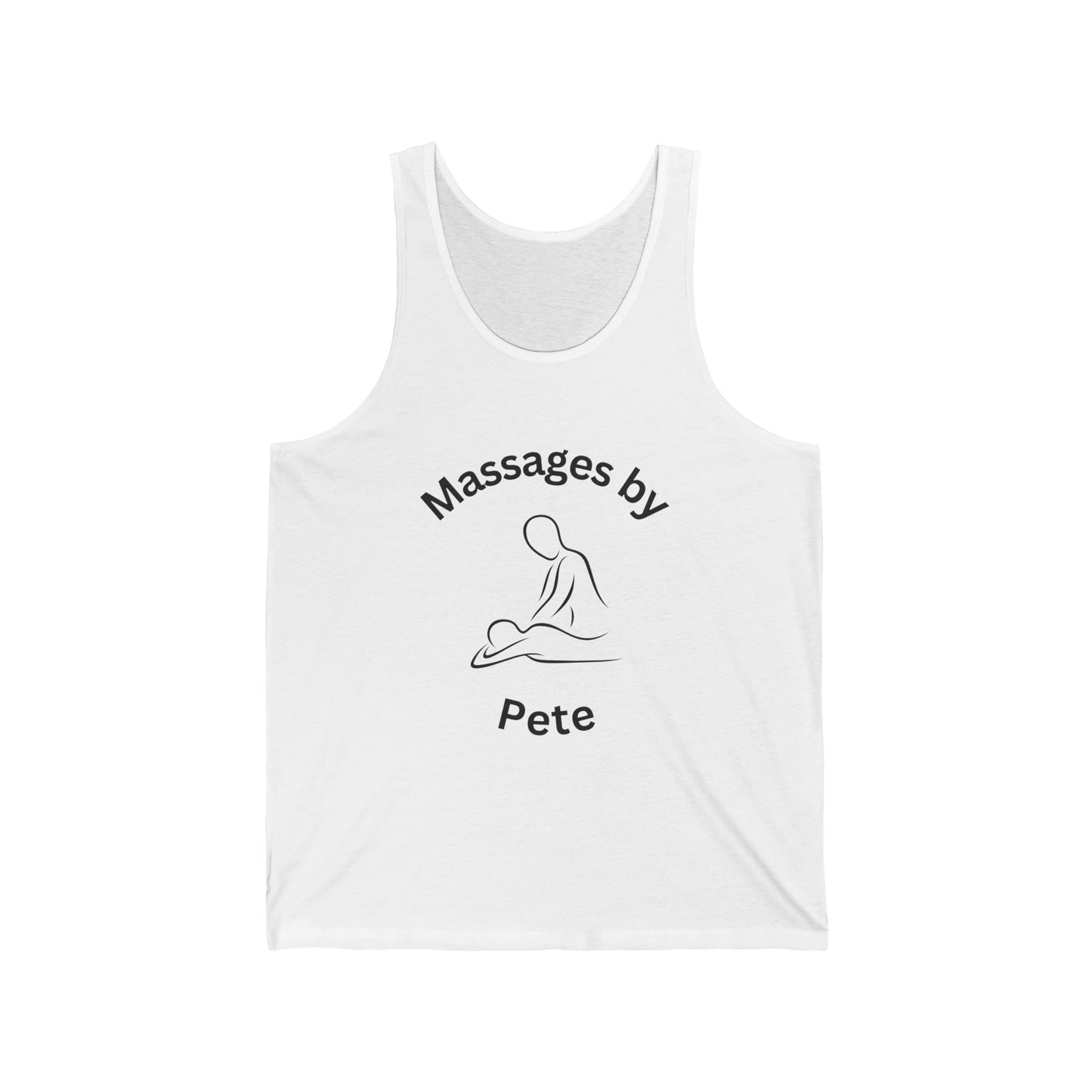 Massages by Pete2 - Unisex Jersey Tank