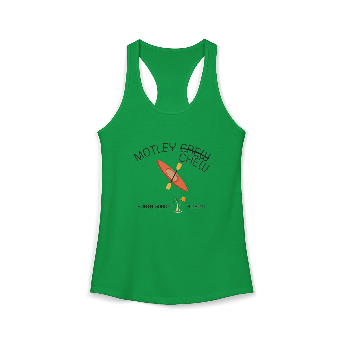 Motley Chew Crew - Women's Ideal Racerback Tank