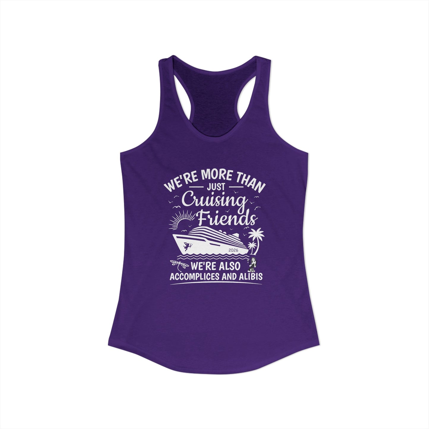 Cupid's Devious Voyage - Women's Racerback Tank