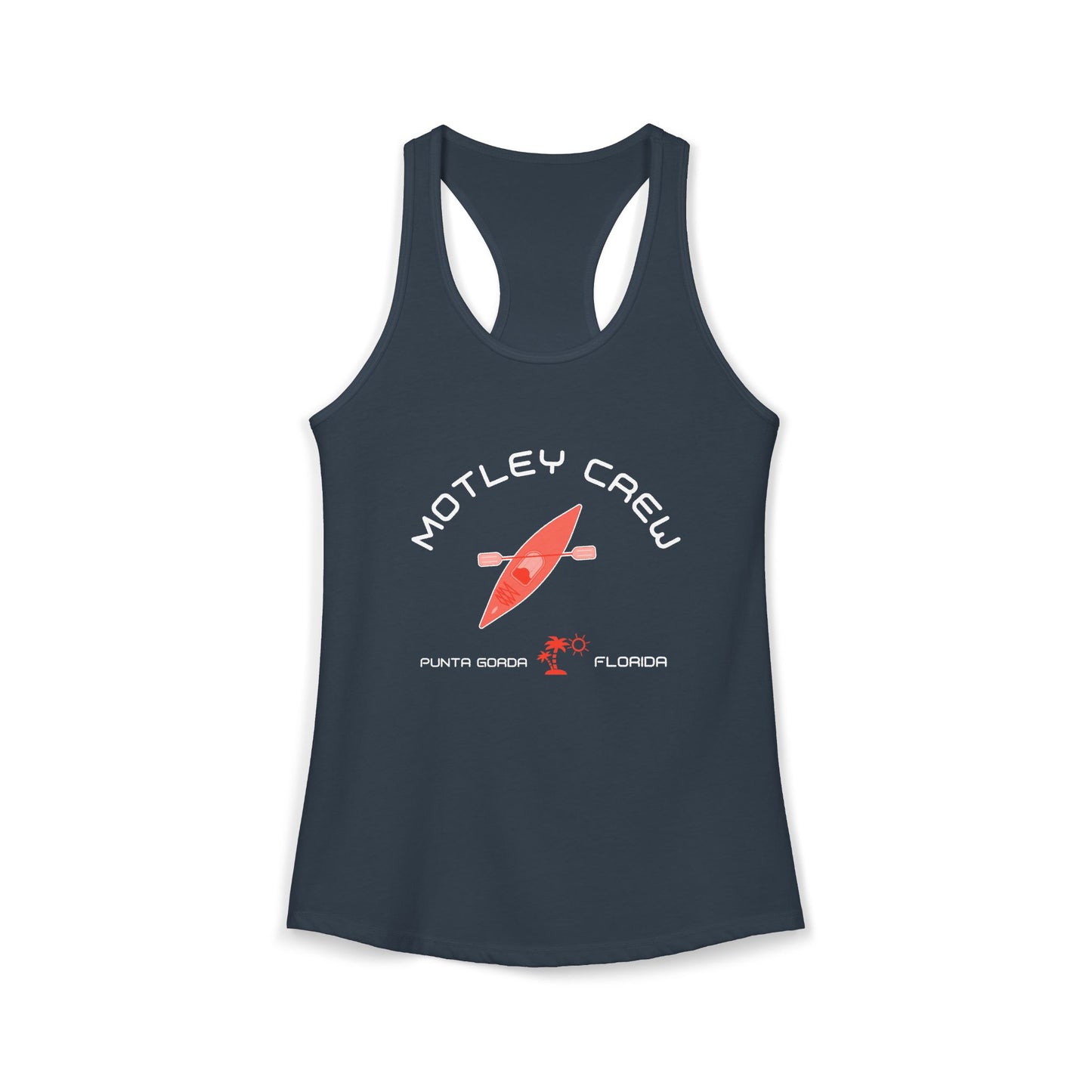 Motley Crew, Laurie N - Women's Ideal Racerback Tank