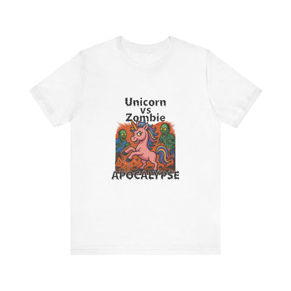 Unicorn vs Zombie Apocalypse - Unisex T-Shirt