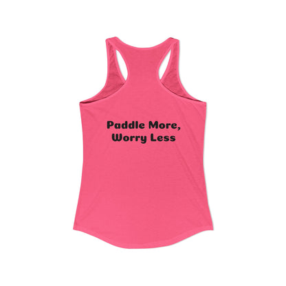 Motley Crew, Claudia S - Women's Ideal Racerback Tank