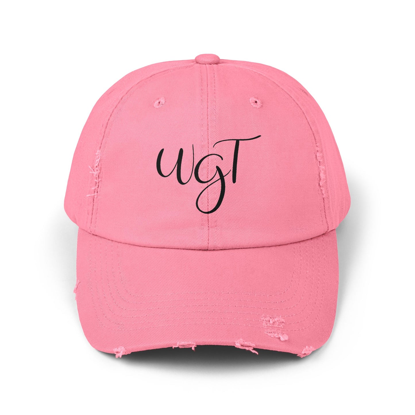 WGT  - Unisex Distressed Cap