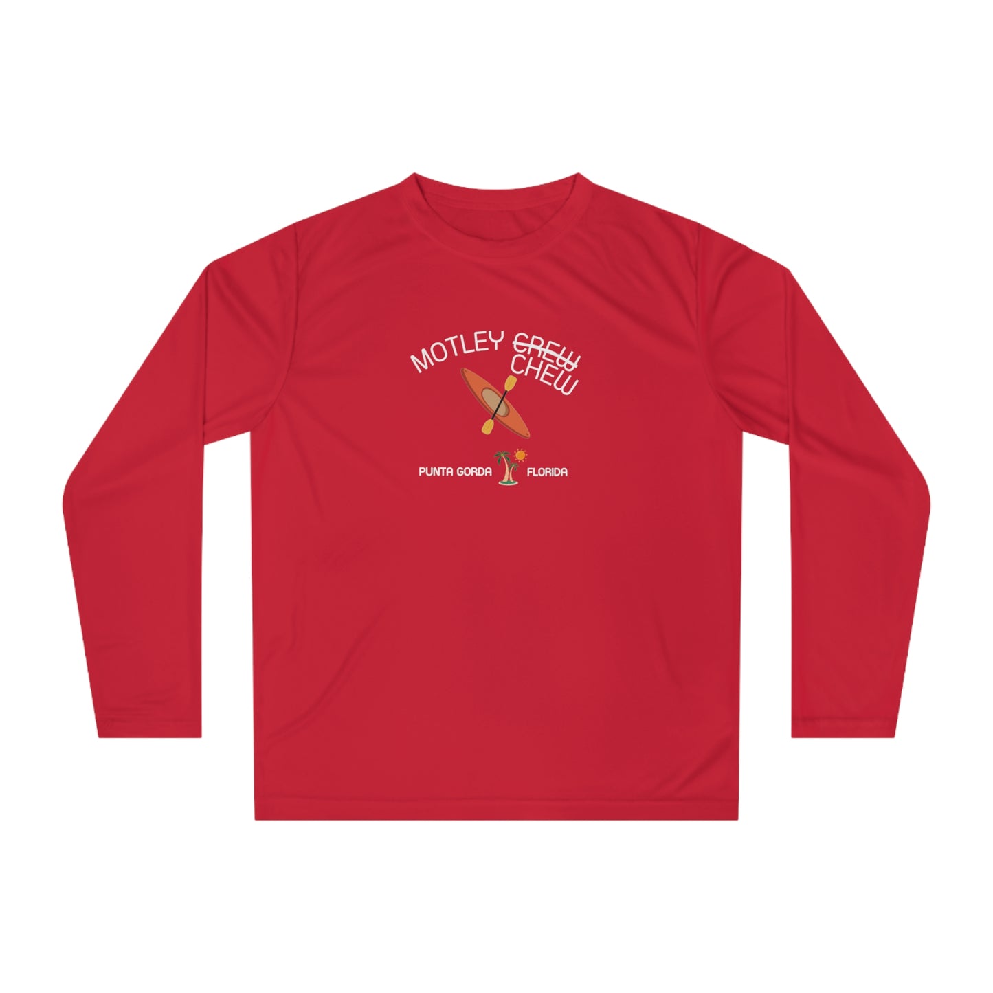 Motley Chew Crew - Unisex Performance Long Sleeve Shirt