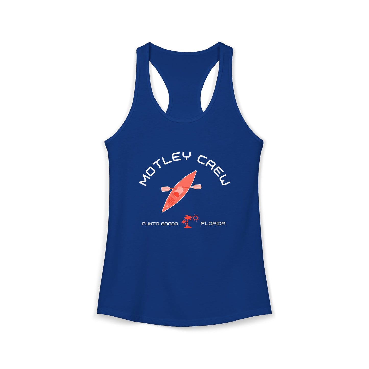 Motley Crew, Laurie N - Women's Ideal Racerback Tank
